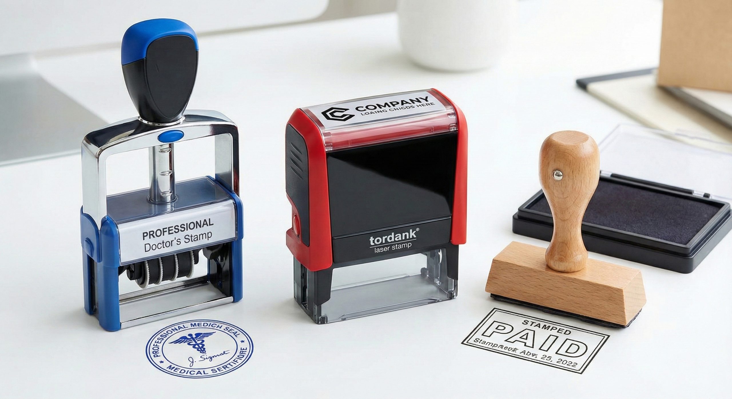 ساخت مهر فوری ژلاتینی و لیزری