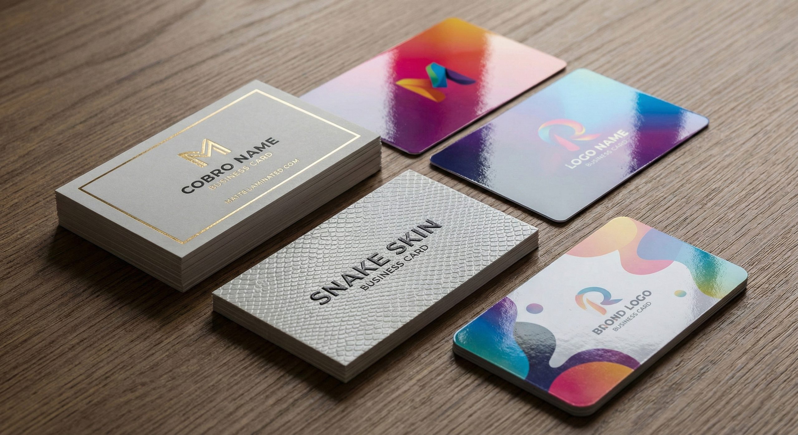 چاپ انواع کارت ویزیت لمینت و طلاکوب